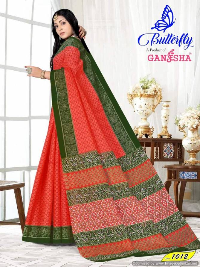 Butterfly Vol 1 By Ganesha Daily Wear Cotton Printed Saree Wholesale Price In Surat